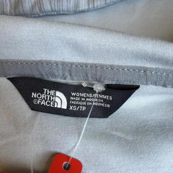 NWT The North Face Women's Size XS Cozy Slacker Full Zip Jacket Grey Heather - Picture 3 of 9